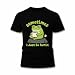 BANINKASA Sometimes I Just Be Fartin' Frog T-Shirt Funny Graphic Novelty Tshirts for Men Sarcastic Joke Humor Tee Gifts
