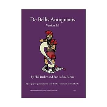 Toy WRG: De Bellis Antiquitatis Miniature Rules, Version 3.0 Book