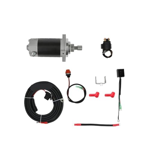 Kit de démarrage électrique M50 pour bateaux 2 temps M50D2 50cc
