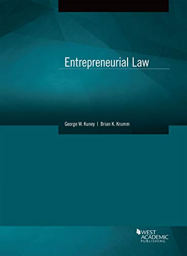 Entrepreneurial Law (Coursebook)
