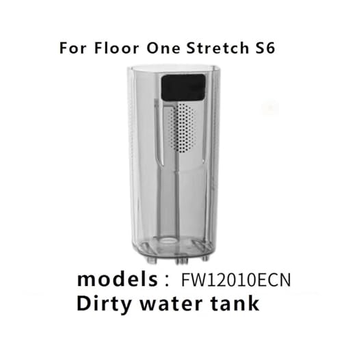 Vacuum Cleaner Clean Water Tank and Dirty Water Tank. Comaptible for Tineco Floor One Stretch S6, Wet/Dry Vacuum Cleaner Parts(Dirty Water Tank)