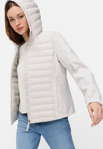 Chaqueta camel active de mujer blanca: protégete del frío con elegancia urbana 5