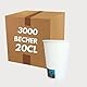 COVR Weiße Pappbecher (20 cl – 7,5 oz / 3000 Stück)