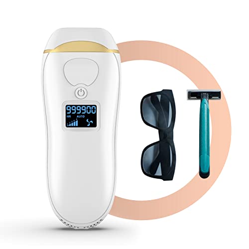 Laser Hair Removal for Women and Men Permanent, IPL Hair Removal Device, JOOYEE At-Home IPL Machine for Whole Body, Upgraded to 999,900 Flashes