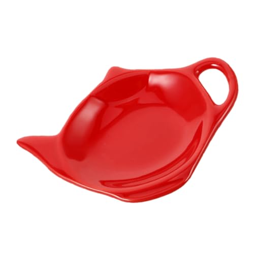 Cabilock Ceramic Tea Bag Coaster Teapot Spoon Rest Tea Bag Organizer for Tea Parties