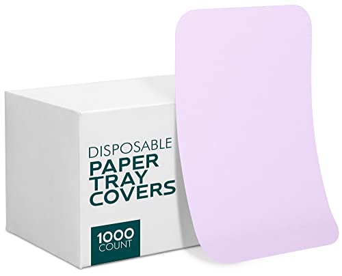 Pruvade PV-TC-1000 Dental Cover Medical Tray Liner - Bulk 1000 Dental Tray Covers - Disposable Tray Liners Made From Thick Heavy Bond Paper thumb #2