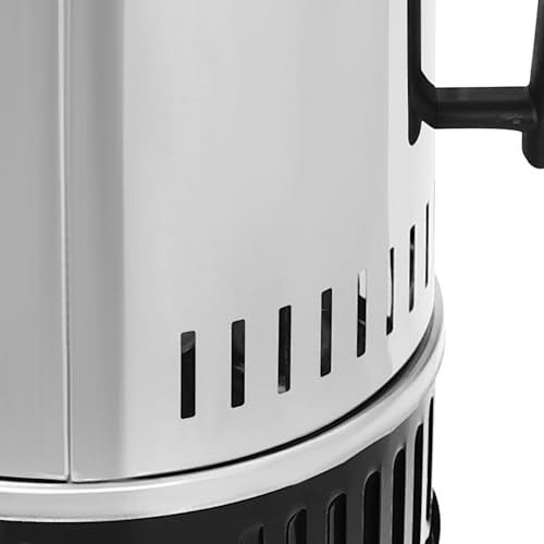 Dönergrill,1000W Vertikaler Elektrischer Grill 500℃ Schaschlikgrill Rotissiere Hähnchengrill Gyros Kebab,Inkl. 6 Spieße,ölauffangwannen,Für Schaschlik,Fleisch,Garnelen,Gyrosspieße – Bild 8