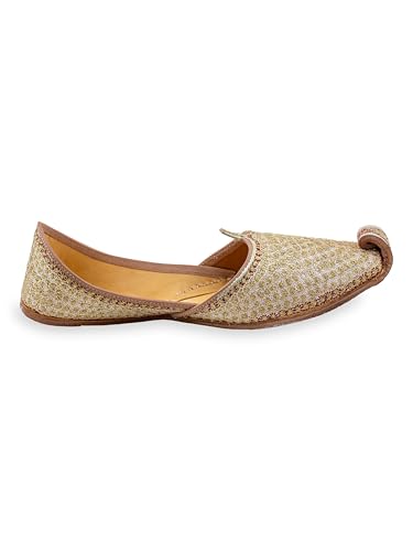 Image of KORAKARI Men's Traditional Leather Punjabi Jutti Comfortable Mojari for Men
