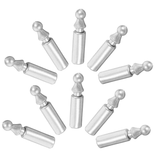 BEBEMOKO Metall Regenschirm Schwanzperlen Verschleißfest Kleine Reparatur Ersatzteile Silberne Zinklegierung Für Faltbare Und Klappschirme Praktisches Zubehör Für Regenschirme