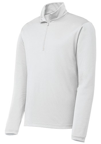 DRIEQUIP Mens Lightweight Moisture Wicking 1/4-Zip Pullover Sizes XS-4XL
