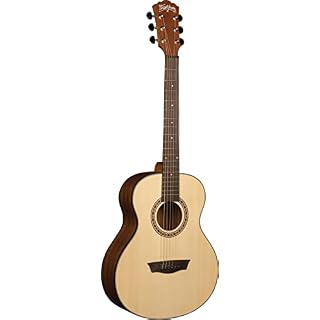 Washburn AGM5K Mini Auditorium – Guitare acoustique (+ housse) - Les Beatles, Paul McCartney, John Lennon, RIngo Starr, George Harrison Washburn AGM5K Mini Auditorium - Guitare acoustique (+ housse) – Image 3