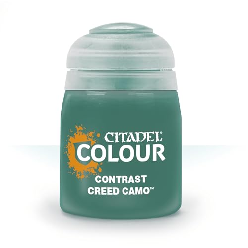 Peinture Creed Camouflage Citadel Games Workshop Wh Contrast pour figurine 18 ML