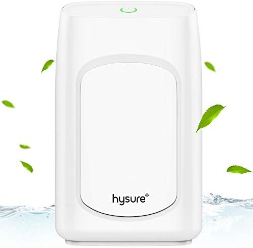 Hysure Small Dehumidifie,700ml Compact Deshumidificador for 215 sq ft, Portable and Compact Ultra Quiet for RV,Bedroom,Home, Bathroom,Basement,Closet