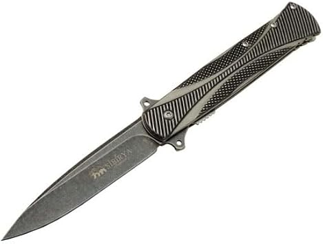 Katlanır Kamp Bıçağı Outdoor Survival Bıçak Siyah