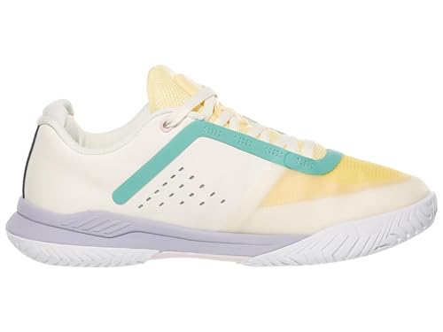Fila Volley Burst 2 Womens Pickleball Shoes - Gardenia/Banana/B Medium / 7.53