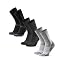Multicolor (Black, Light Grey, Dark Grey/Black)