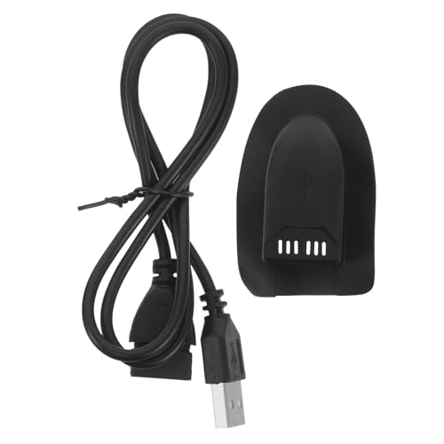 HEATSHAKING Cable de Carga Portátil USB Negro Diseño Versátil y Grosor de 3.5 Mm para Mochila y Uso al Aire Libre, Extensor de Cable USB para Teléfonos y Laptops