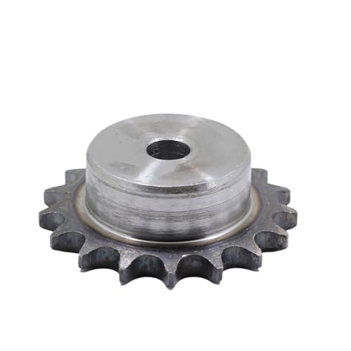Bevel Gear Pinion Hardware Mechanical 1pcs Process Hole 06B Precision 3 Points Sprocket Chain Gear 25-40 Tooth Steel Industrial Transmission Sprocket Wheel(30 Teeth(Bore 14mm)