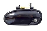PT Auto Warehouse HO-3239S-FL - Outside Exterior Outer Door Handle, Smooth Black - Driver Side Front