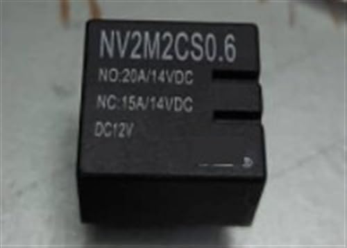 Relé NV2M2CS0.6 DC12V de 10 pines y 20A KD-2C-12V-20A para circuitos electrónicos