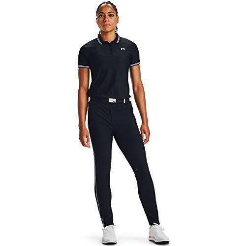 Under Armour Polo Zinger Pique, Donna, Black/Halo