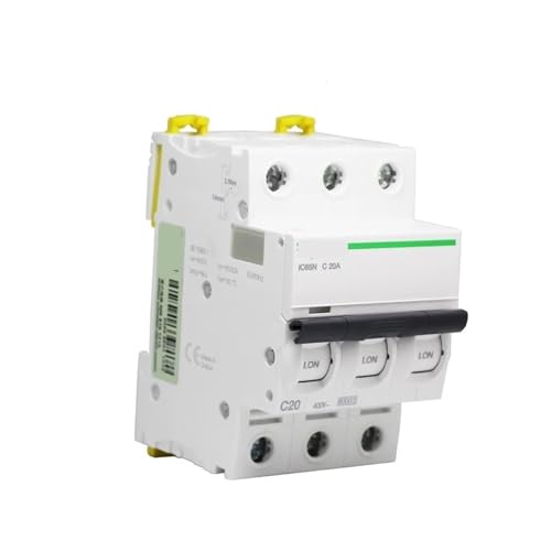 Interrupteur pneumatique IC65N 32A courbe C disjoncteur modulaire 1P