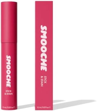 Smooche Peel-Off Lip Stain Tint – Long Lasting Waterproof Lip Color, Smudge Proof Transfer Resistant Lip Tint, Hydrating Vegan Lip Tint Stain for All Day Wear - Watermelon Sugar