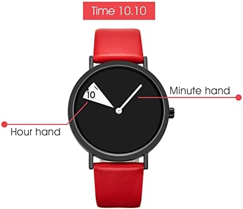 SHENGKE Minimalist Women Watches Ultra Thin Leather Strap Fashion Quartz Women Watches Waterproof reloj de Mujer Red