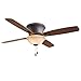 Minka-Aire F533-ORB Mojo II Flush Mount 52 Inch Ceiling Fan Pull Chain in Oil Rubbed Bronze Finish