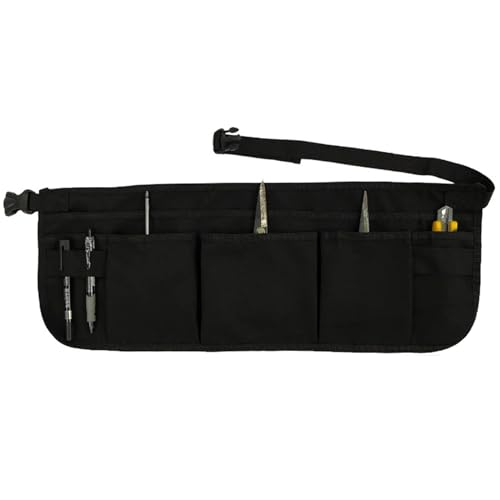 Zambuph Utilidad Múltiple Para Película de Ventana Cintura Ajustable Transpirable Ideal Para Película de Ventana Automóvil Tareas del Hogar, Negro, 62 * 23 cm