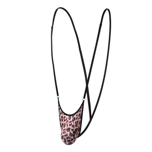 Mens Sexy Thongs Underwear Fits 32-48, Mankini G String For Men, Lingerie Man Black