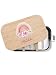 Produktbild wunderwunsch - Personalisierte Brotdose für Kinder mit Hochwertigem UV-Farbdruck - Robuste und Individuelle Edelstahl Brotdose mit Namen - Personalisierte Geschenke für Kinder