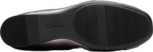 Clarks Clarks Women's Jazmynn Gem Ballet Flat, Dark Pewter, 11