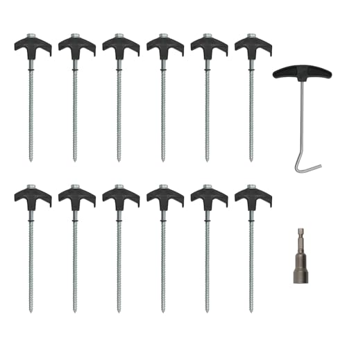 Clavijas de acero fundido para suelo duro con extractor resistente 2