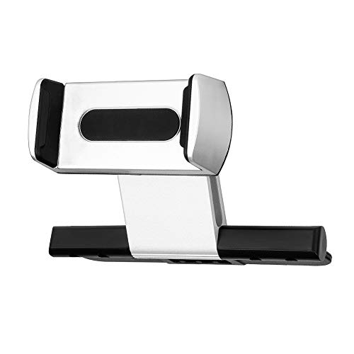 Handy-Navigationshalterung für das Auto, mit CD-Anschluss, Aluminium, für iPhone, Samsung, Sony, Huawei und andere gewöhnliche Smartphones (Silber)