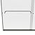 SUNNY SHOWER 60 in W x 72 in. H Semi-Frameless Shower Door 2 Sliding Door, Frosted Glass 1/4 inch Corner Shower Door Brushed Nickel Finish