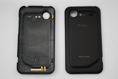 HTC incredible s/couvercle de batterie modèle d'origine noir