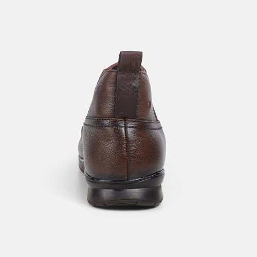 Image of Mochi Men's Leather Slip On Ankle Boots