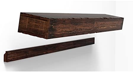 Northbeam Fireplace Mantel Wall Shelf Beam 72-inch