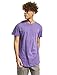 Produktbild Urban Classics Herren Shaped Long Tee T-Shirt, Violett (Ultraviolet), XS
