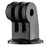 Manfrotto EXADPT Universal GoPro Tripod Mount Adapter with 1/4 Thread Connection (Black)