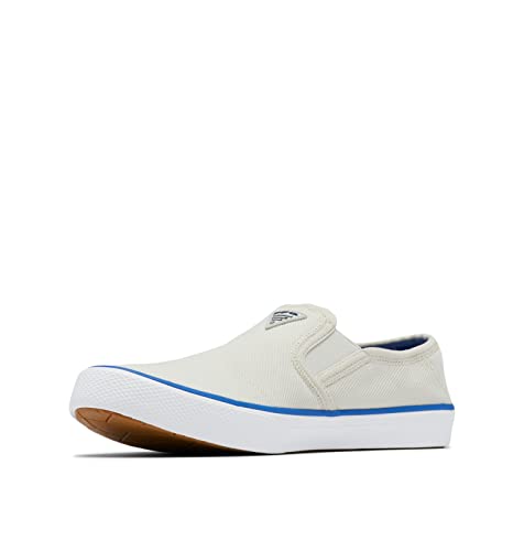 Columbia Columbia Men's Slack Tide Slip PFG, Cloud Grey/Vivid Blue, 7