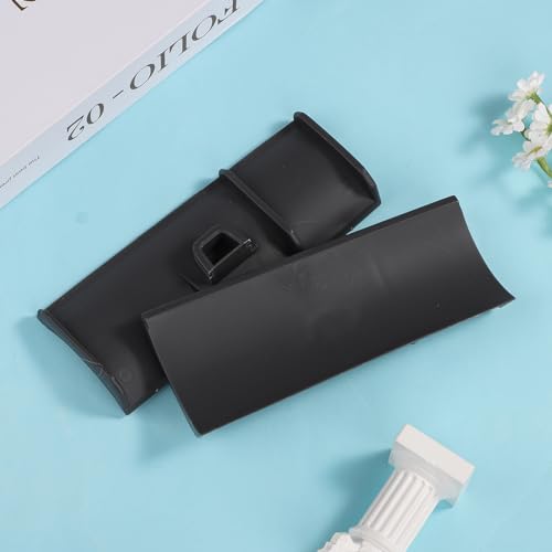 SAVITA 2stk Croc Schneepflug, Silikon Schneepflug Croc Charm Aufsatz Schneeräumung Schuh Charms für Croc Verspielt Croc Zubehör Charms für den Winter (Grau)