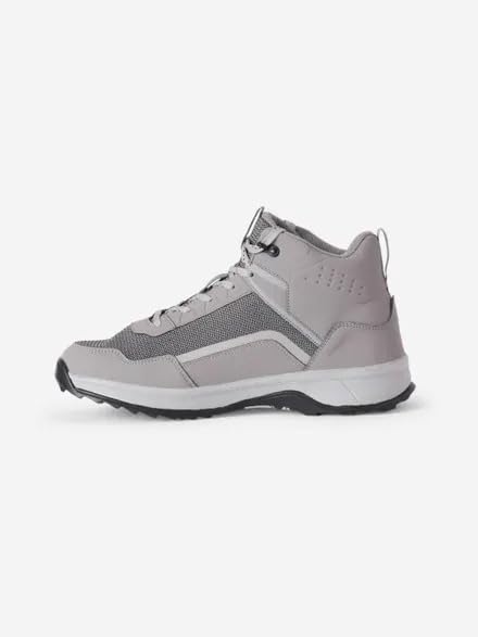 Image of Wildcraft Alpine MA Men's Trekking Shoes | Mid-Ankle Hiking Boots | Lightweight Outdoor & Trek Shoes | Anti-Slip Grip | Cushioned Comfort | Grey