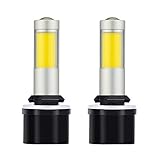 JDM ASTAR Mini Design 880 Bright White Light Output LED Fog Light Bulbs