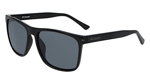 Columbia unisex adult Boulder Ridge Sunglasses, Black/Smoke Polarized, 57 mm US by Columbia - Image 2