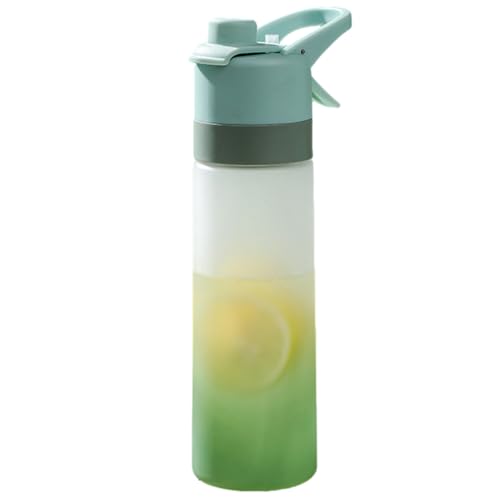 Mist Drinking Bottle - 650ml Sports Water | Reusable Vessel With Spray Trigger For Fitness, Outdoor, Portable Misting Container, Cooling Vapor Spritzer, BPA Free Flask & Hydration Jug