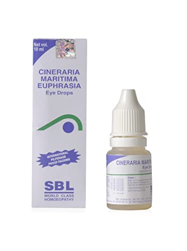 KRIG'S Abd016 Sbl Cineraria Maritima Euphrasia Eye Drops - Set Of 3 Bottles