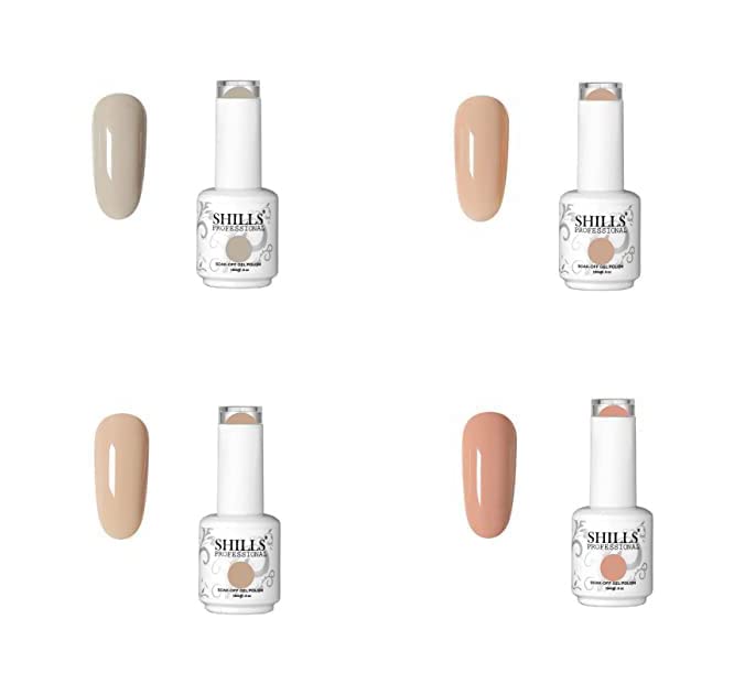 SHILLS PROFESSIONAL Uv Led Soak Off Gel Polish No. 050,033,085,004 Multicolor 60 Ml