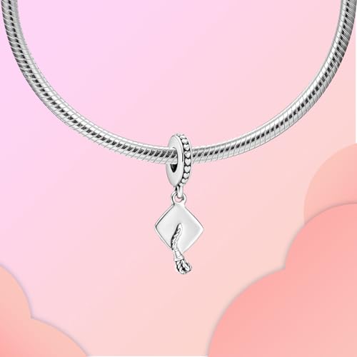 Image of LUXILLA Love You Best Friend Grandma Wife Heart Charm 925 Sterling Silver Charms Fit for Bracelets Necklace Jewelry Gift for Women